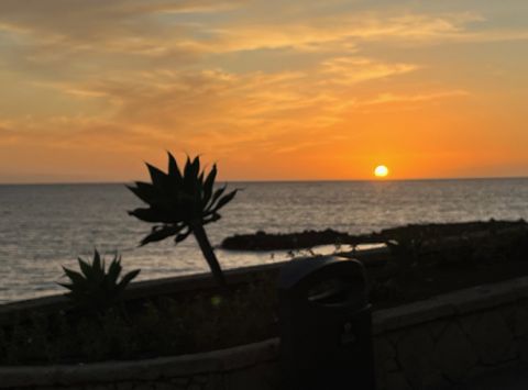 sunset from Torre del Mirador