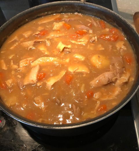 Searley turkey soup