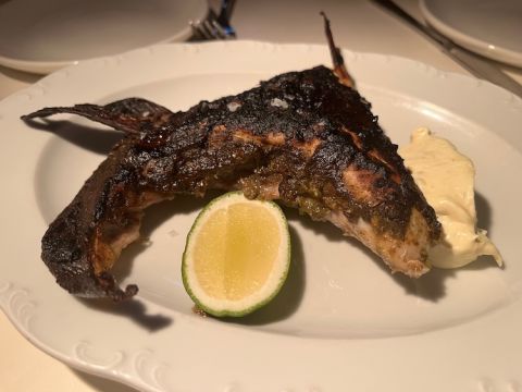 St Julivert jerked hamachi collar