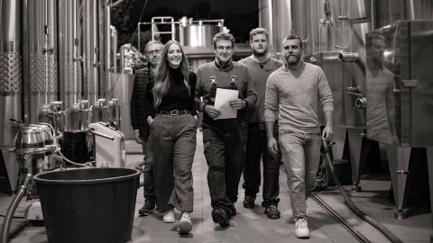 The Adami family, brothers Armando and Franco and their children Fabrizio, Claudio and Cristina