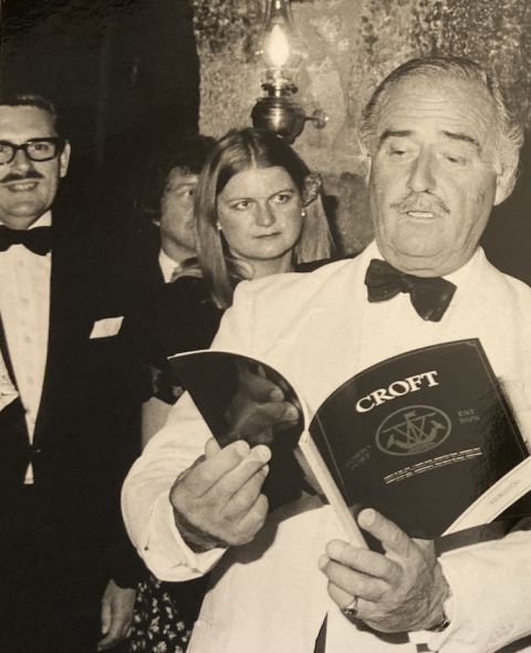 L toR: George Bull, JR, George Robertson at Croft