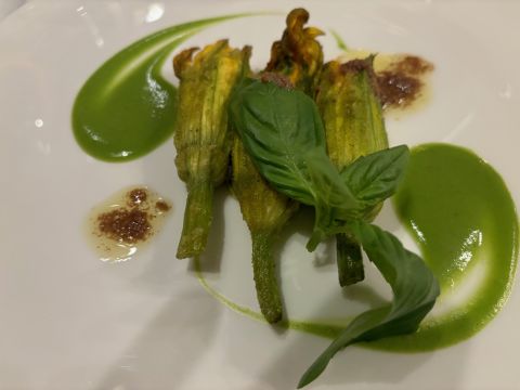 Al Ceppo courgette flowers