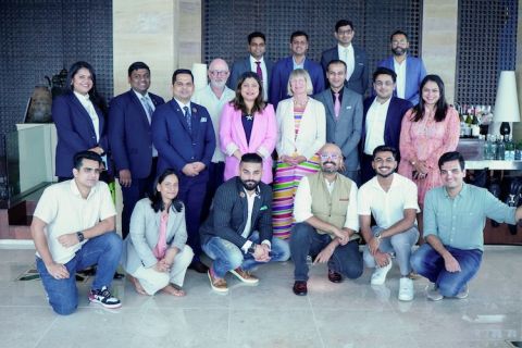 Indian wine professionals at Souk, Sep 2024