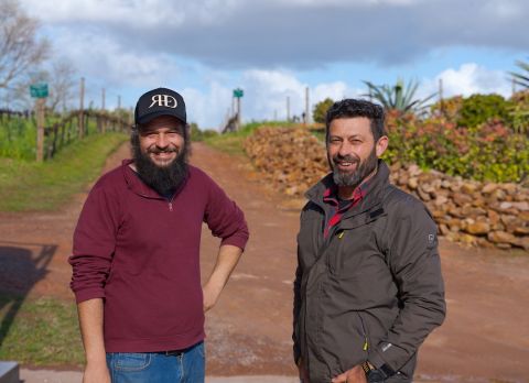 Gerhard Joubert of Radford Dale Organic R Jozua Joubert owner and farmer at Karibib in the Polkadraai