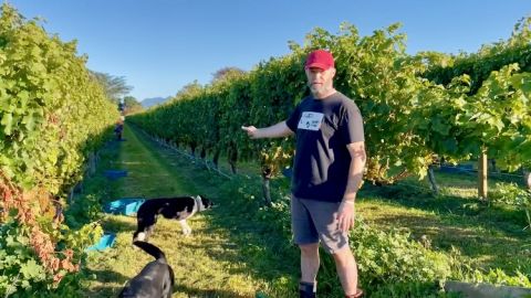 Ben Glover in Rabbit Island block