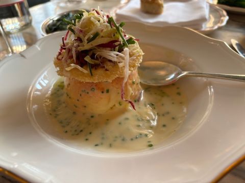 Estelle cheese souffle