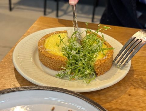 Higher Ground cheese tart