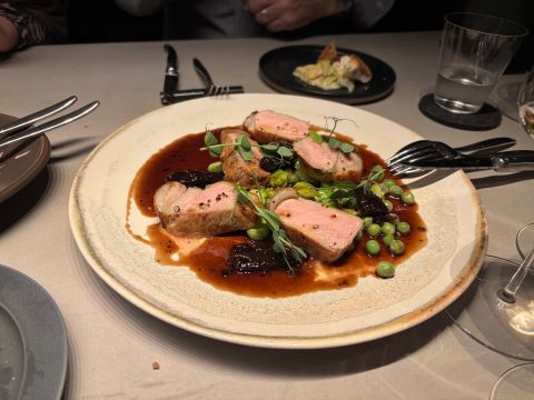 Veal dish at Salon @ Cellar Door Aoyama