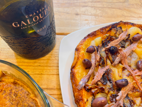 Galoupet and pissaladiere