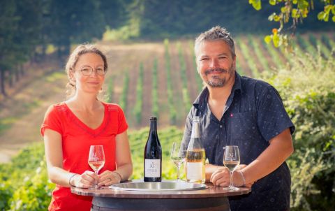 Jérôme Billard and Élodie Peyrussie