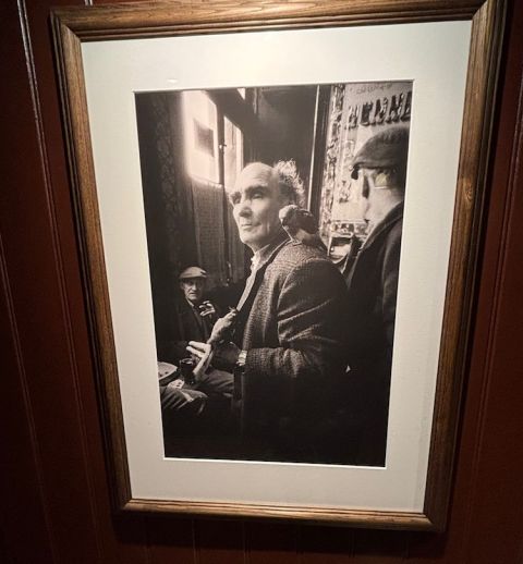 Knave of Clubs customer with bird