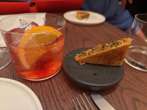 Labomba bottarga toast