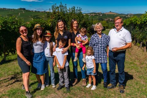 The Marrone family con bambini