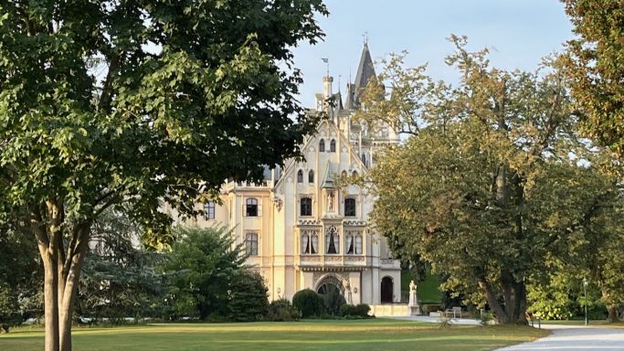 Schloss Grafenegg in the September sun